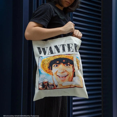 One Piece Tote Bag Wanted Luffy - One Piece Figures