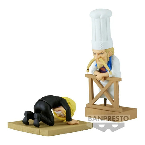 One Piece: WCF Log Stories - Sanji & Zeff Figure - One Piece Figures