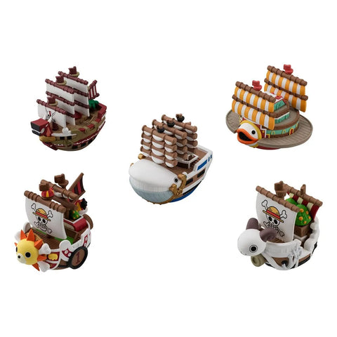 One Piece Yuracolle Series Trading Figure 5-Pack Grand Line 6 Cm - One Piece Figures