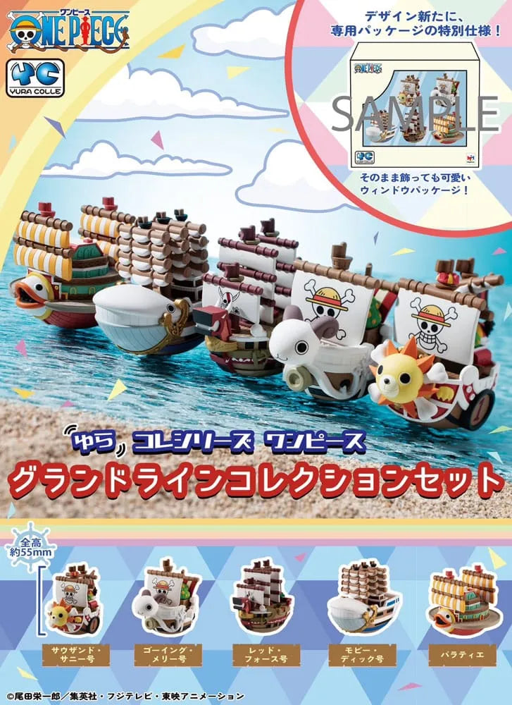 One Piece Yuracolle Series Trading Figure 5-Pack Grand Line 6 Cm - One Piece Figures