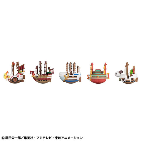 One Piece Yuracolle Series Trading Figure 5-Pack Grand Line 6 Cm - One Piece Figures