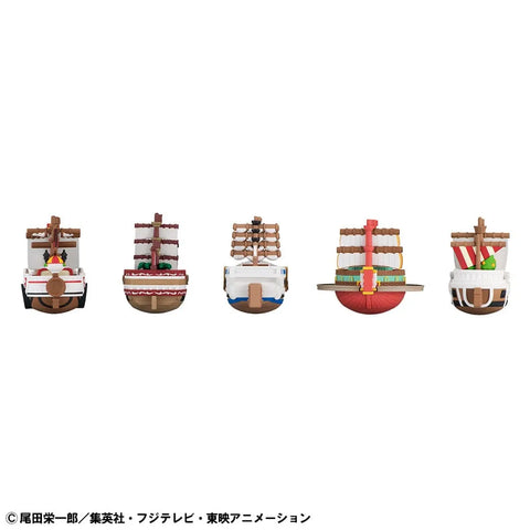 One Piece Yuracolle Series Trading Figure 5-Pack Grand Line 6 Cm - One Piece Figures